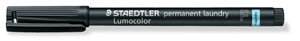 Staedtler Marker Lumocolor Perm Textil 0,6mm svart blister